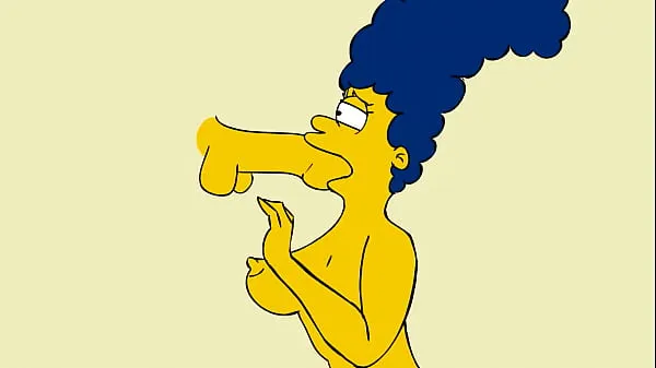 Dysk HD marge deepthroat and cum- first marge animation Klipy