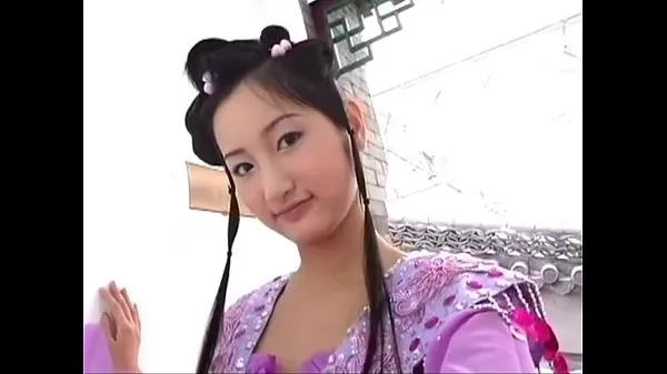 HD cute chinese girl-enhetsklipp