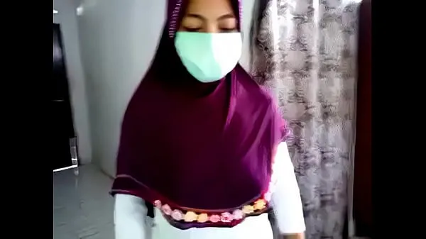 HD hijab show off 1 Klip pemacu