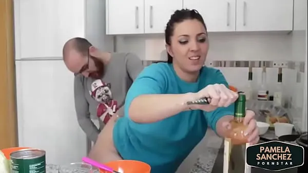 HD Fucking in the kitchen while cooking Pamela y Jesus more videos in kitchen in pamelasanchez.eu drive Clips
