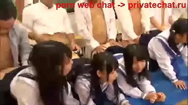 Klip berkendara yaponskie shkolnicy polzuyuschiesya gruppovoi seks v klasse v seredine dnya (1 HD