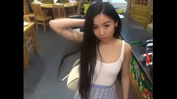HD Chinese Cutie With White Man-drevklip