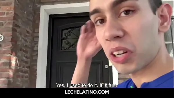 Κλιπ μονάδας δίσκου HD Straight Latino Boy Takes Cock In Mouth And Ass