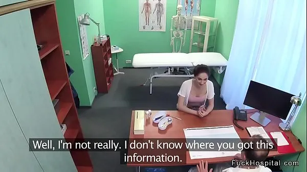 Posnetki pogona HD Sixtynine oral and fuck in fake hospital