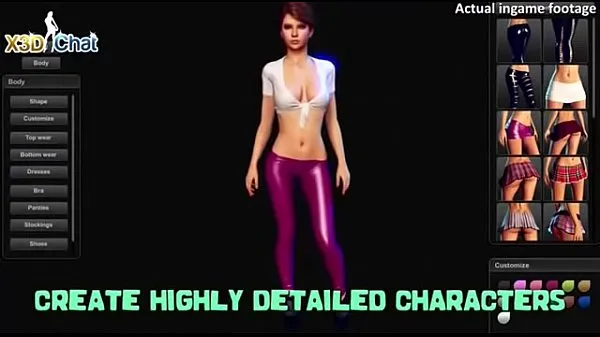 高清3D Sex Games - fuck horny cyberbabes in X3DCHAT! Check out the hottest adult 3D Multiplayer Chat game in realtime! Interactive sex game - the worlds best virtual porn chat game驱动器剪辑