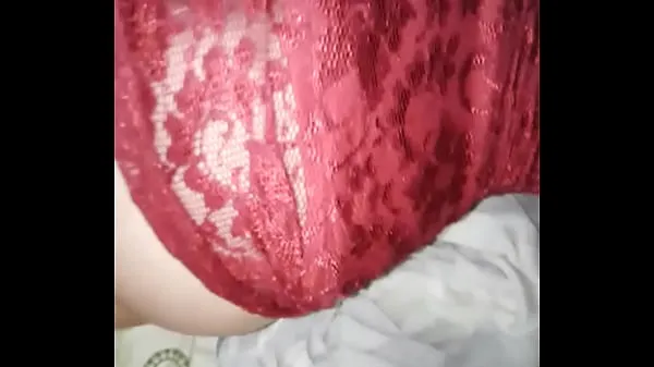 HD Little slut in red dress nails my cock 드라이브 클립