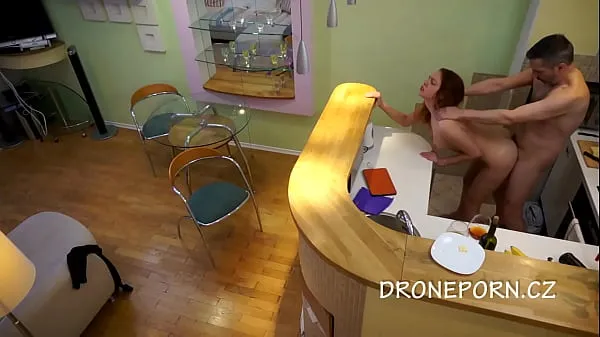 Posnetki pogona HD Hardcore fucking in the kitchen - Hidden cam