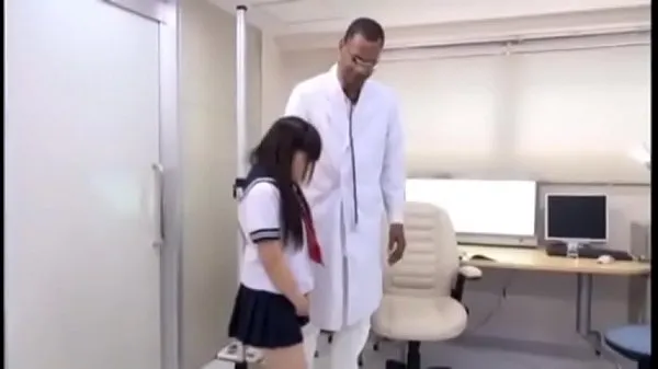 HD Small Risa Omomo Exam by giant Black doctor drive Clips