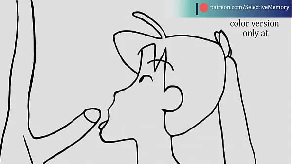 Klipy z jednotky HD Shin chan hentai animation: Yoshinaga doing a blowjob (smooth and color version only at Patreon