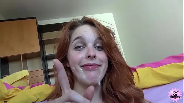 Klipy z jednotky HD POV Cock Sucking Redhead Takes Facial