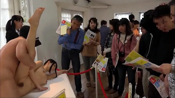 HD Fucking Japanese Teens At The Art Show-stasjonsklipp