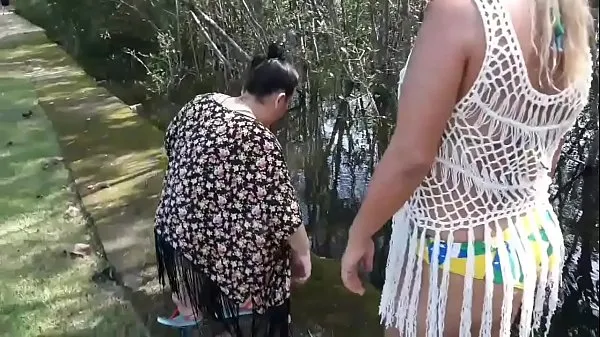 Clip ổ đĩa HD The video leaked on internet !!! Backstage of a porn movie in the bush. Agatha ludovino and Paty Butt pornstar getting ready to take rod