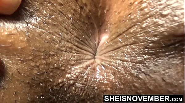 HD My Extremely Closeup Big Brown Booty Hole Anus Fetish, Winking My Cute Young Asshole, Arching My Back Naked, Petite Blonde Ebony Slut Sheisnovember Posing While Spreading Her Wet Pussy Apart, Laying Face Down On Sofa on Msnovember drive Clips