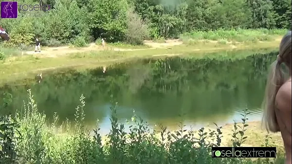 HD Sperm and piss bitch gets public on a bathing lake, the mouth stuffed! Dirty used by 40 men as cum and piss toilet! Part 3 sürücü Klipleri