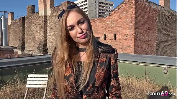 Posnetki pogona HD GERMAN SCOUT - Fashion Teen Model Liza Talk to Anal for Cash