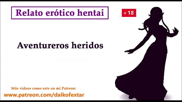 Posnetki pogona HD Zelda takes care of Link, hentai story in Spanish. She ends up helping him
