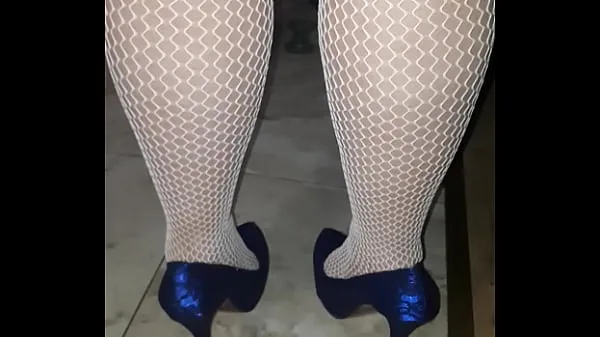 HD Msjuicybbw in high heels, stockings big ass 드라이브 클립