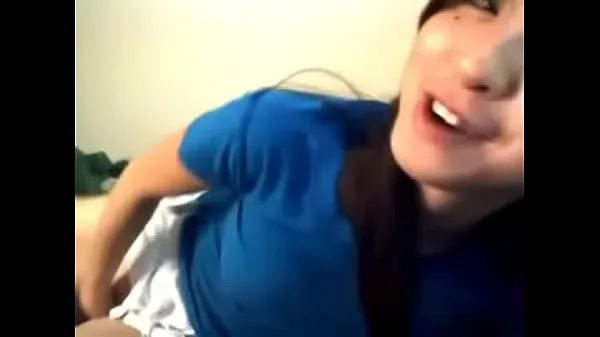 Κλιπ μονάδας δίσκου HD Hot asian girl masturbating on webcam