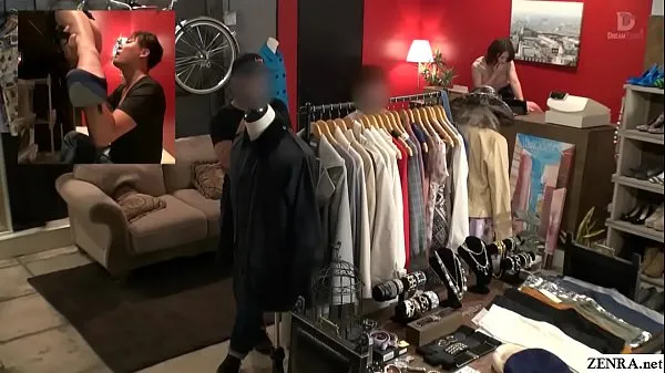 Klipy z jednotky HD Risky public sex in Japanese clothing shop Tsubasa Hachino