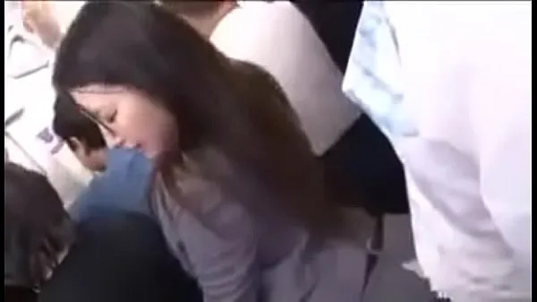 Klip berkendara Japanese girl in suit getting fucked on the bus HD