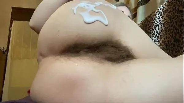 HD amateur hairy teen shows off her huge bush and hairy body parts after shower drive Clips