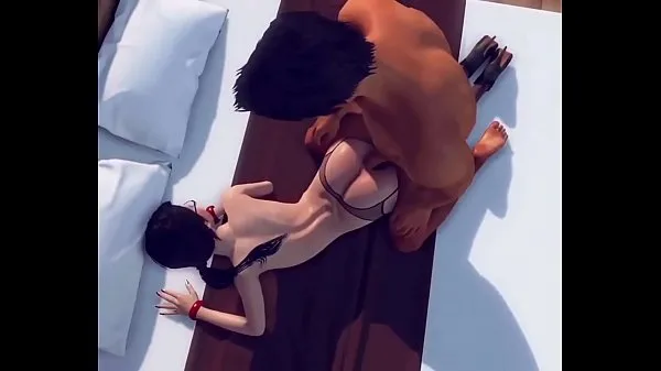 HD New 3D Project with a deep throat and a rider on a dick (Animation 2020 드라이브 클립