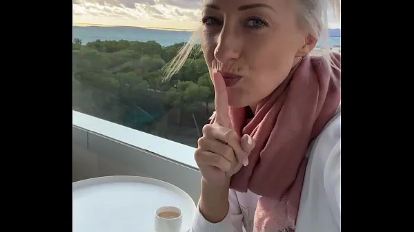 HD I fingered myself to orgasm on a public hotel balcony in Mallorca drive Clips