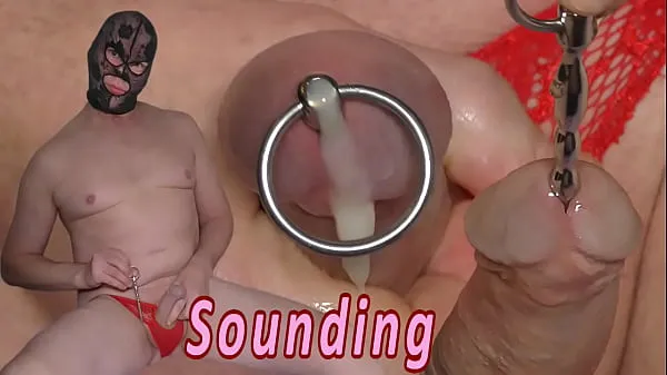 HD Urethral Sounding & Cumshot schijfclips