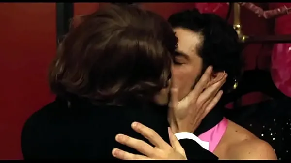 HD Gaspard Ulliel and Louis Garrel Gay kiss scenes from Movie Saint Laurent drive Clips