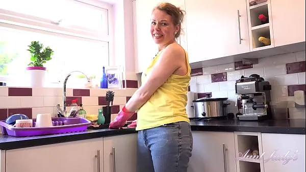 HD AuntJudys - 46yo Natural FullBush Amateur MILF Alexia gives JOI in the Kitchen drive Clips