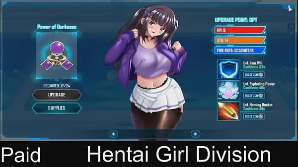 HD Girl Division Casual Arcade Steam Game schijfclips