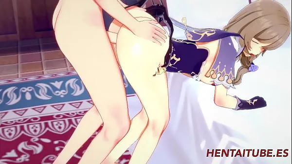 Klipy z jednotky HD Genshin Impact Hentai - Lisa Sex in her House 3/3