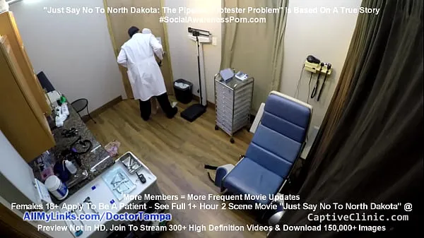 Klipy z jednotky HD Just Say No To North Dakota: The Pipeline Protester Problem" Broadway Star Lilith Rose Cavity Search & Tormented By Doctor Tampa At Morton Country Sheriff Department Jail @ BondageClinicCom