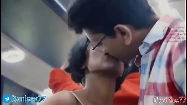 HD Teen girl fucked in Running bus, Full hindi audio-stasjonsklipp
