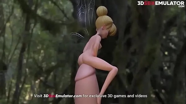 Κλιπ μονάδας δίσκου HD Tinker Bell With A Monster Dick | 3D Hentai Animation