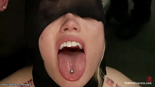 HD Blonde gets fucked and mouth cummed schijfclips