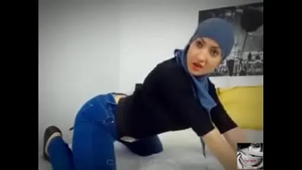 HD beautiful muslim woman-enhetsklipp