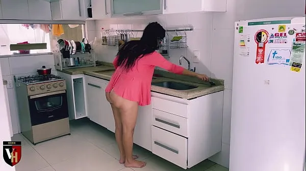 HD Couple Having Sex in the Kitchen Klip pemacu