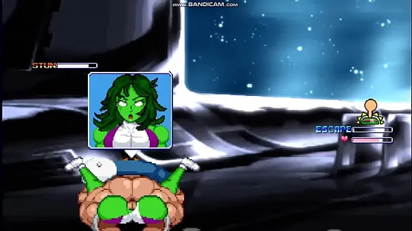 Klipy z jednotky HD MUGEN] Brian vs She-Hulk