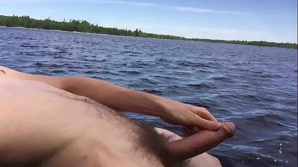 HD BF's STROKING HIS BIG DICK BY THE LAKE AFTER A HIKE IN PUBLIC PARK ENDS UP IN A HUGE 11 CUMSHOT EXPLOSION!! BY SEXX ADVENTURES (XVIDEOS คลิปไดรฟ์