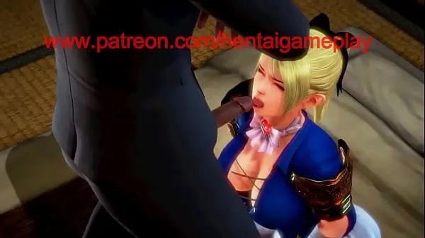 HD-Cassandra soul calibur cosplay hentai game girl having sex with a man in porn hentai video-asemaleikkeet