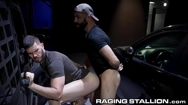 HD RagingStallion - Vander Pulaski Is Stuffed With Muscle Hunks Raw Pole sürücü Klipleri