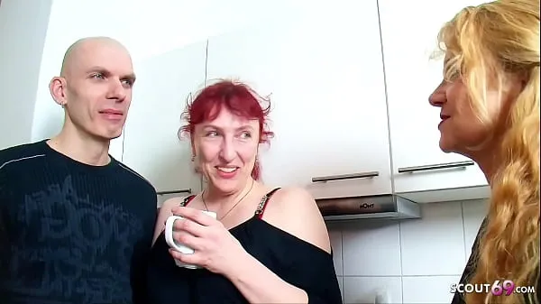 HD German Mature Join old Wife and Big Dick Husband in 3Some-enhetsklipp