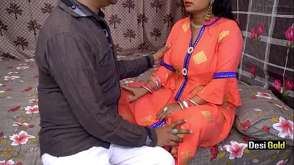 HD Indian Wife Fuck On Wedding Anniversary With Clear Hindi Audio-stasjonsklipp
