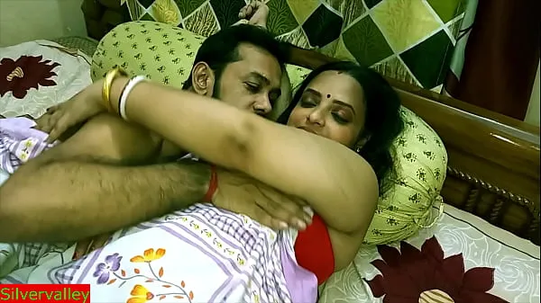 HD Indian hot xxx Innocent Bhabhi 2nd time sex with husband friend!! Please don't cum inside drive Clips