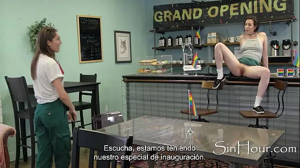 HD Coffee And Cunts - Lesbian Cafe clipes da unidade