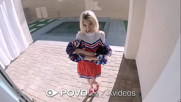 Posnetki pogona HD POVD Blonde Gets Facialed