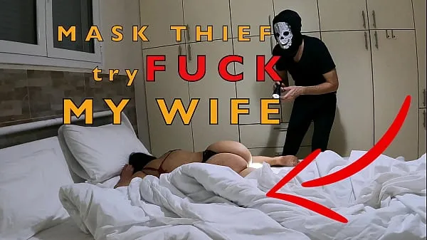 HD Mask Robber Try to Fuck my Wife In Bedroom-stasjonsklipp