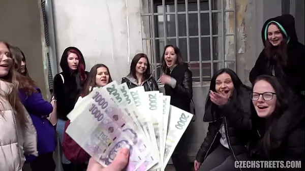 Posnetki pogona HD CzechStreets - Teen Girls Love Sex And Money