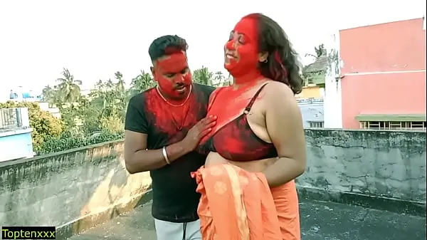 HD Lucky 18yrs Tamil boy hardcore sex with two Milf Bhabhi!! Best amateur threesome sex-enhetsklipp